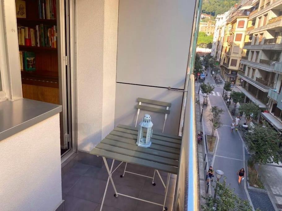 Terraza Playa Y Calle Peatonal Ess03377 San Sebastián Exterior foto